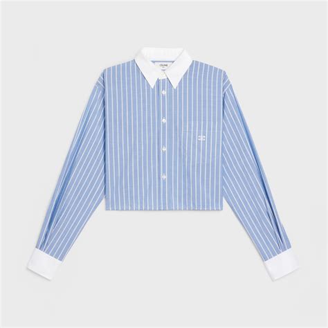 celine cropped shirt.